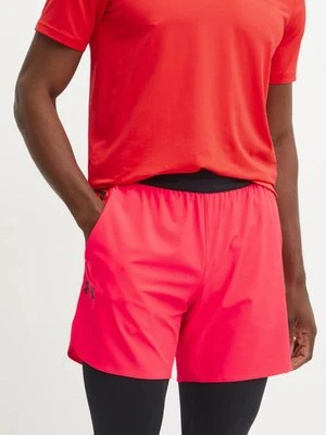 Under Armour szorty treningowe Peak kolor czerwony 1376782