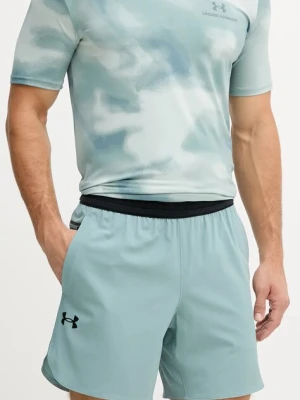 Under Armour szorty treningowe Peak kolor zielony 1376782