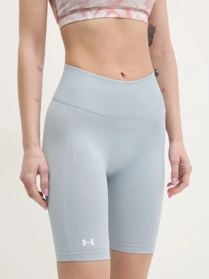 Under Armour szorty treningowe Train Seamless niebieski