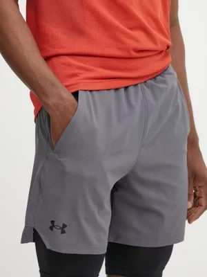 Under Armour szorty treningowe Vanish kolor szary 1373764