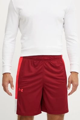 Under Armour szorty treningowe Zone 7 kolor bordowy 1383389