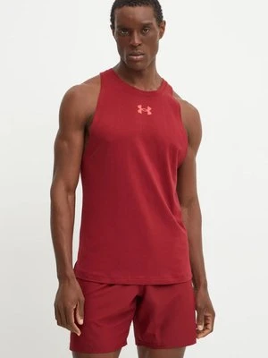 Under Armour t-shirt Baseline męski kolor bordowy 1361901