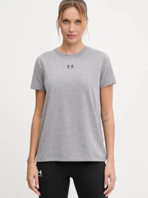 Under Armour t-shirt Campus Core damski kolor czarny 1383648