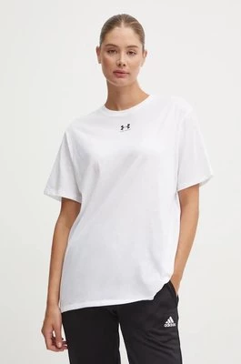 Under Armour t-shirt Campus damski kolor biały 1387193