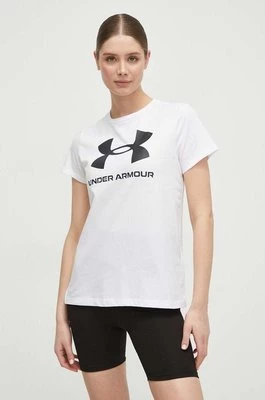 Under Armour t-shirt damski kolor biały 1356305