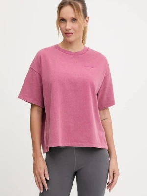 Under Armour t-shirt damski kolor bordowy 6007690