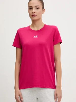 Under Armour t-shirt damski kolor różowy
