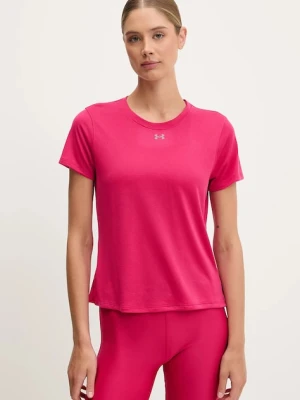 Under Armour t-shirt do biegania damski kolor różowy 1389606