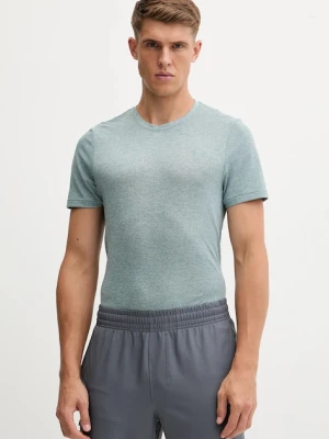 Under Armour t-shirt do biegania Seamless Stride kolor zielony wzorzysty 1375692
