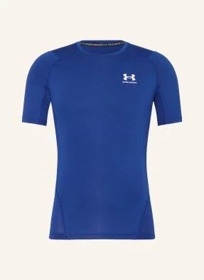 Under Armour T-Shirt Heatgear® blau