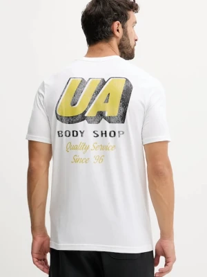 Under Armour t-shirt męski kolor biały z nadrukiem 6004178