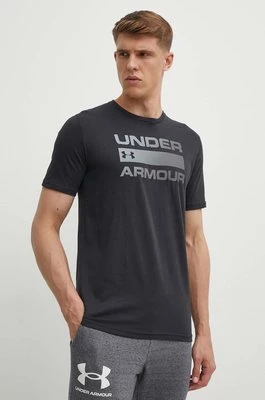 Under Armour t-shirt męski kolor czarny 1329582