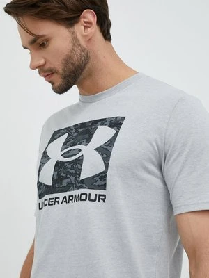 Under Armour t-shirt męski kolor szary 1361673