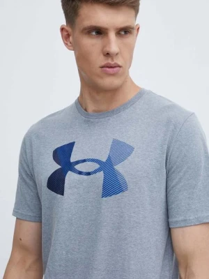 Zdjęcie produktu Under Armour t-shirt męski kolor szary z nadrukiem