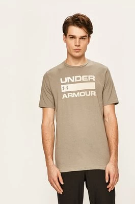 Under Armour t-shirt męski kolor zielony 1329582