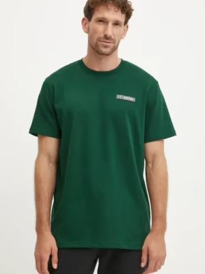 Under Armour t-shirt męski kolor zielony z aplikacją
