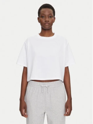 Under Armour T-Shirt Rival 1389721 Biały Loose Fit