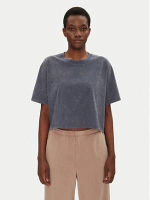 Under Armour T-Shirt Rival Wash 1389724 Granatowy Loose Fit