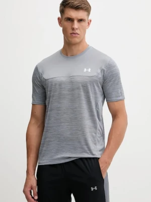 Under Armour t-shirt sportowy UA Tech Utility męski kolor szary gładki 6004965