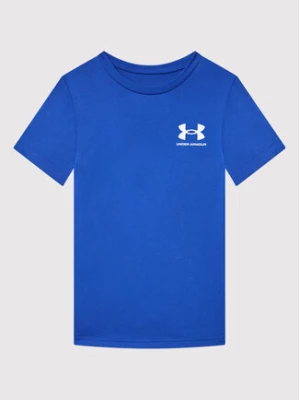 Under Armour T-Shirt Sportstyle Left Chest 1363280 Niebieski Loose Fit