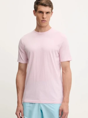 Under Armour t-shirt SPORTSTYLE LEFT CHEST męski kolor różowy gładki 1326799