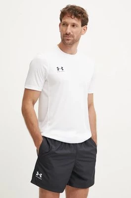 Under Armour t-shirt treningowy Challenger kolor biały gładki 1379589