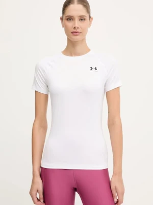 Under Armour t-shirt treningowy HeatGear Authentics kolor biały