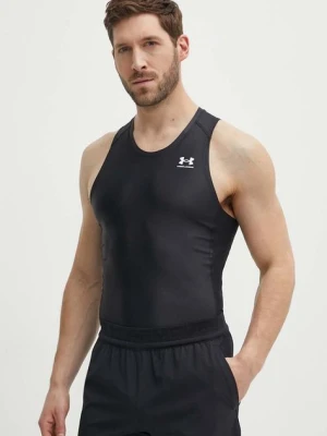 Under Armour t-shirt treningowy HG Iso-Chill Compression kolor czarny