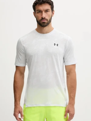 Under Armour t-shirt treningowy męski kolor szary wzorzysty 1390047