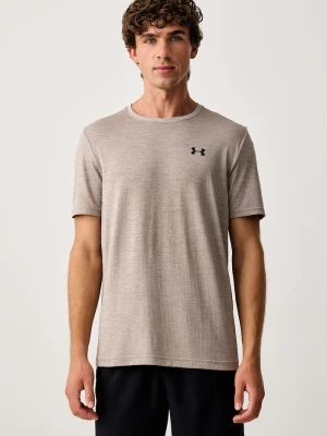 Under Armour T-shirt treningowy męski Vanish beżowy