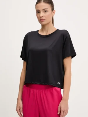Under Armour t-shirt treningowy Motion kolor czarny