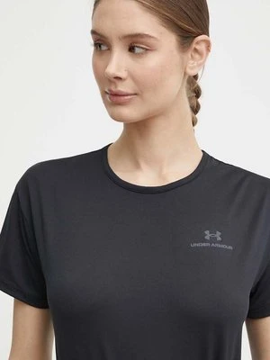 Under Armour t-shirt treningowy Rush Energy 2.0 kolor czarny