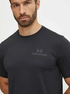 Under Armour t-shirt treningowy Rush Energy kolor czarny gładki