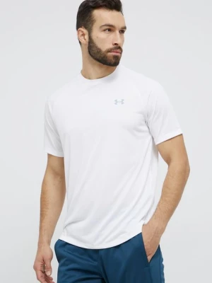 Under Armour t-shirt treningowy Tech 2.0 kolor biały gładki 1326413