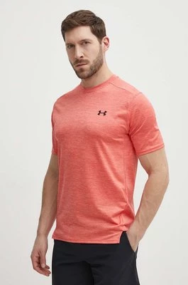 Under Armour t-shirt treningowy Tech Vent kolor czerwony melanżowy