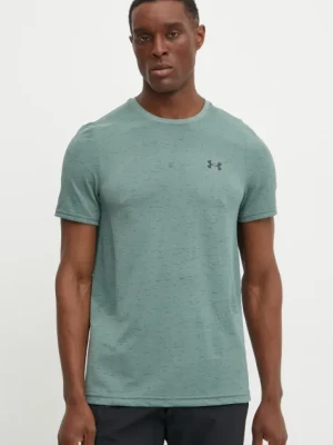 Zdjęcie produktu Under Armour t-shirt treningowy Vanish Seamless kolor zielony gładki 1382801