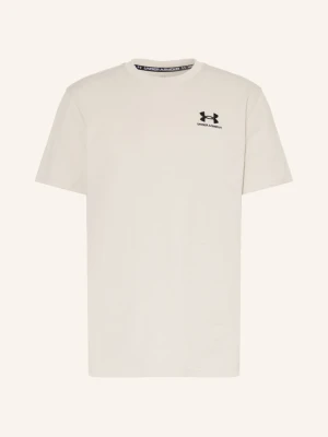 Under Armour T-Shirt Ua Heavyweight weiss KREMOWY
