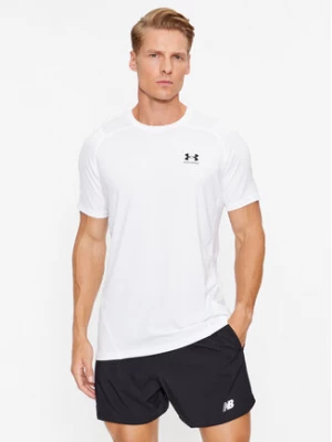 Under Armour T-Shirt Ua Hg Armour Fitted Ss 1361683 Biały Fitted Fit