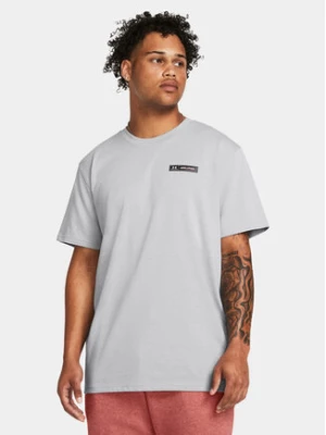 Under Armour T-Shirt Ua Hw Armour Label Ss 1382831-011 Szary Loose Fit