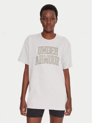 Under Armour T-Shirt Ua Rival Campus 6007883 Szary Oversize