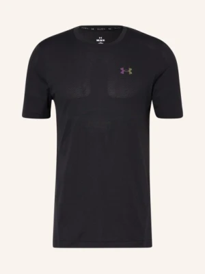 Under Armour T-Shirt Ua Rush™ Seamless Legacy Z Siateczką schwarz