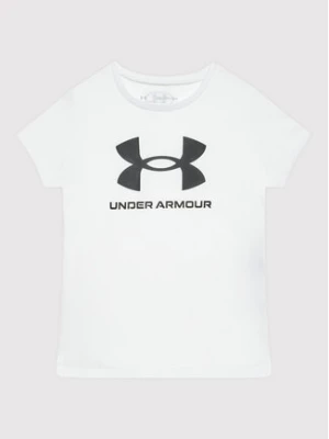 Under Armour T-Shirt Ua Sportstyle Graphic 1361182 Biały Loose Fit