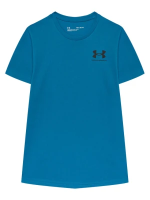 Under Armour T-Shirt Ua Sportstyle Left Chest Ss 1363280 Niebieski Loose Fit
