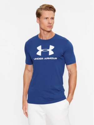 Under Armour T-Shirt Ua Sportstyle Logo Ss 1329590 Niebieski Loose Fit