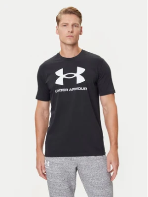 Under Armour T-Shirt Ua Sportstyle Logo Update Ss 1382911-001 Czarny Loose Fit