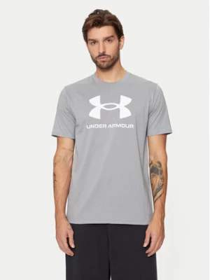 Under Armour T-Shirt Ua Sportstyle Logo Update Ss 1382911 Szary Loose Fit