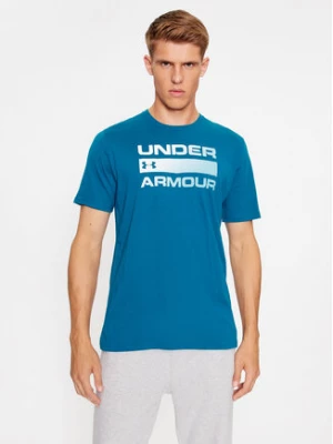 Under Armour T-Shirt Ua Team Issue Wordmark Ss 1329582 Niebieski Loose Fit