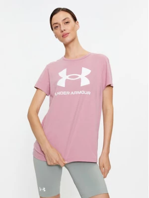 Under Armour T-Shirt Ua W Sportstyle Logo Ss 1356305 Różowy Loose Fit