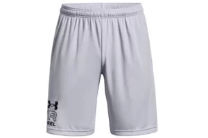 Under Armour Tech Graphic WM Shorts 1361510-011, Męskie, Szare, spodenki, poliester, rozmiar: M