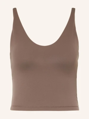 Under Armour Top Funkcyjny Ua Meridian Support Bez Rękawów braun BRĄZOWY